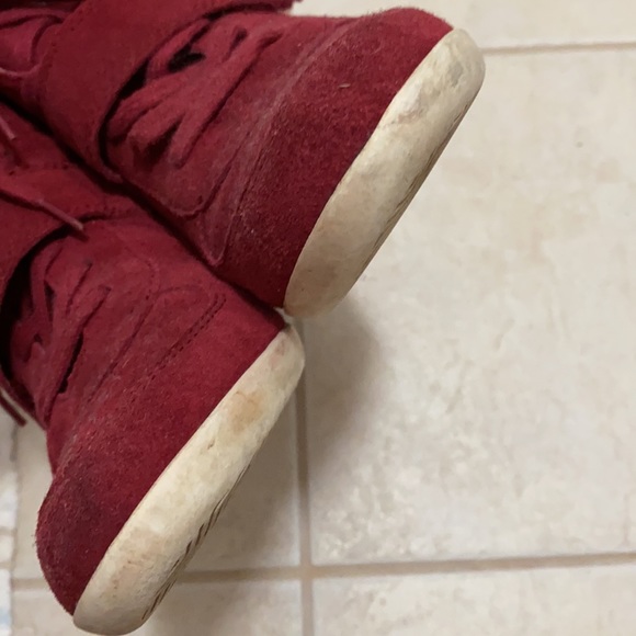 🖤ASH💕red suede sneakers - Picture 10 of 13